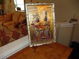 Rare signed Limited Edition of Boehm King Tut Plaque