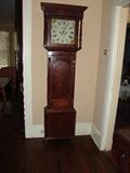 Tall case Grandfather clock, Lancaster, England, signed T. Wakefield