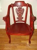 Carved chair
