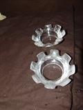 Pair Lalique small bowls
