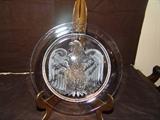 Lalique eagle plate