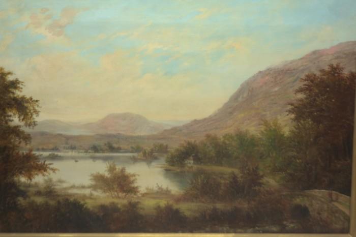 3      "Wadsworth's House- Rydal Water" Painting