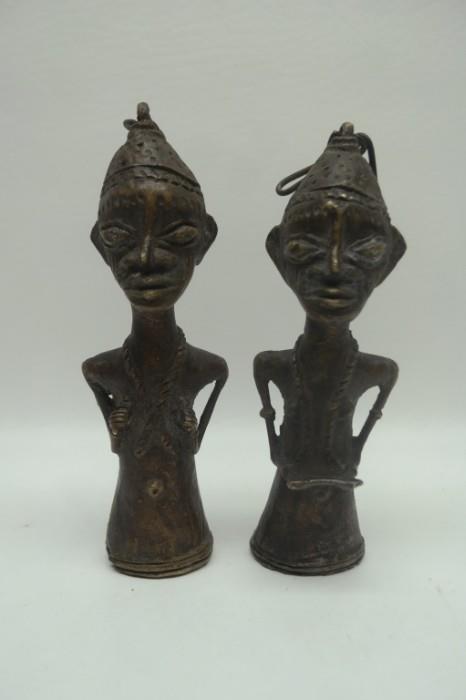 77	Antique Yoruba Figural Bells