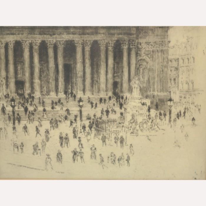 88	Etching of Fountain
