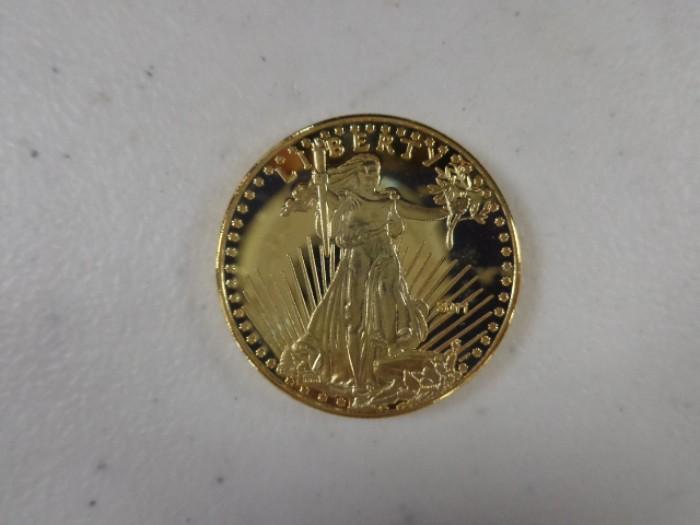 $50 GOLD COIN