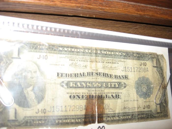 1914 Federal Reserve note ( Kansas City)