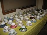 Tea cups and tea cups