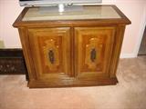 Nice wooden cabinet with storage