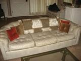 6' Leather sofa