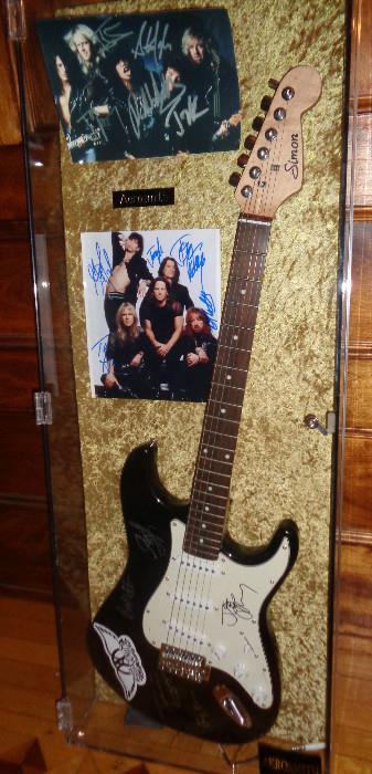 Signed Aerosmith Guitar