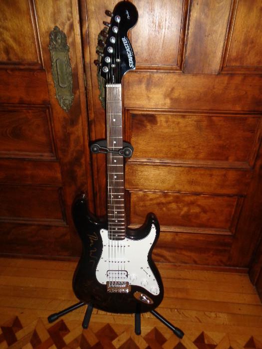 Signed Rolling Stones Guitar