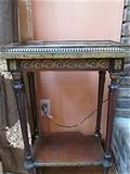 SECOND FRENCH STAND WITH STONE TOP.