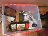 SMALL ITEMS IN BOXES.