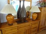Lamps/Vases/Bedroom Furniture
