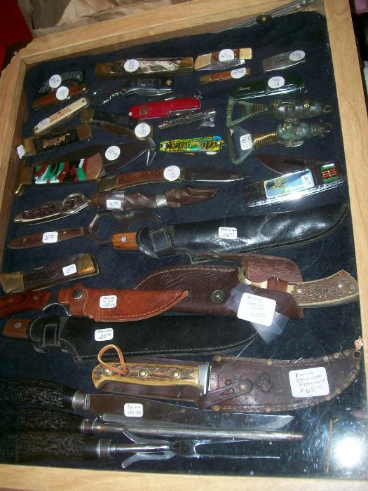 HUNTING KNIVES, PEN KNIVES,