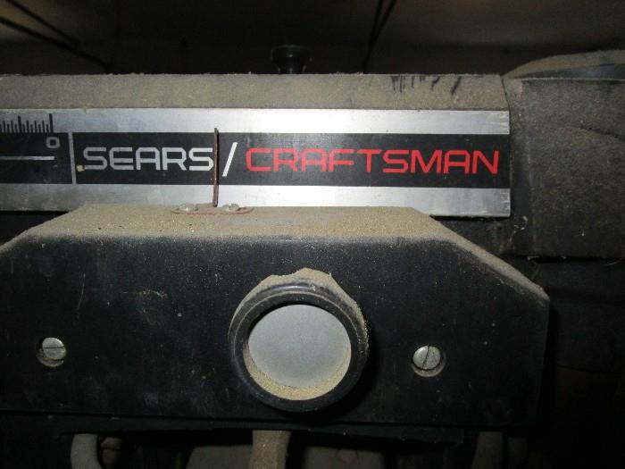 craftsman 10" radial saw