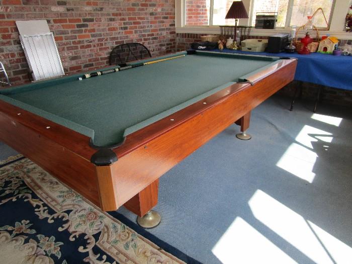Great pool table..just needs players