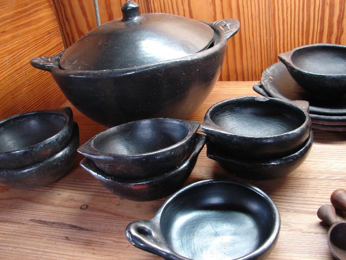 Black pottery from Oaxaca