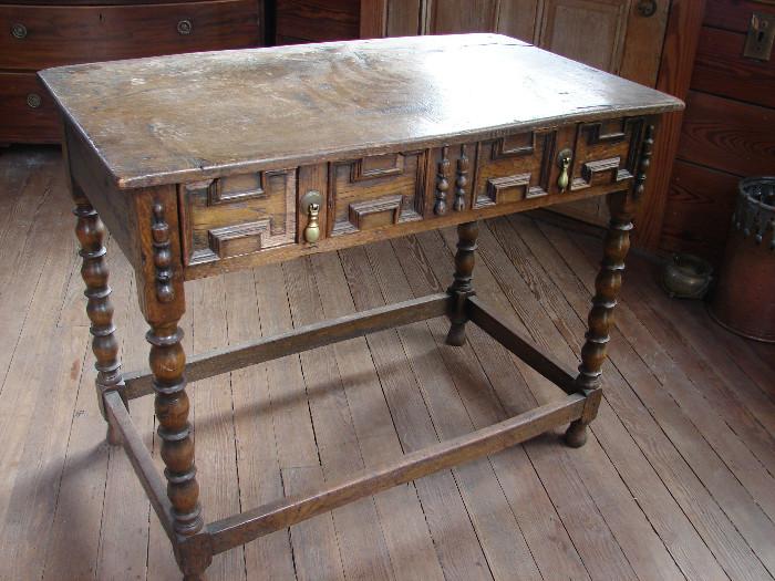 English Rennaisance style side table.