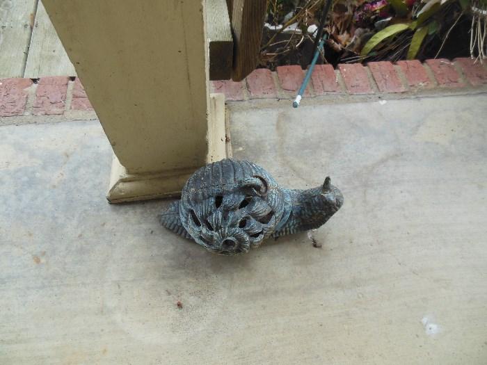 snail outdoor item