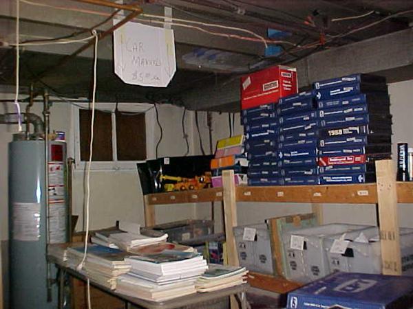 automobile manuals and vcr tape manuals.