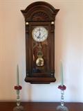 Howard Miller wall clock with pendulum