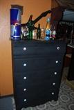 Painted chest of drawers