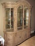 Must See!  Gorgeous China Cabinet.  Or use as Breakfront and/or Curio.  Marvelous!