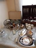 Various Vintage Silver Plate