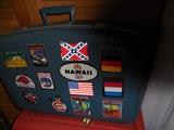 Vintage Stickers on Samsonite