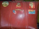 Vintage Suitcase with Stickers!