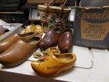 Vintage Authentic Wood Clogs.