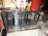 Retro Chrome either Countertop or Wall Canisters 