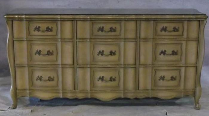 French Provincial painted dresser