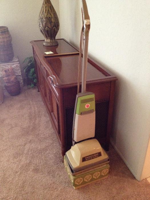 vintage 60's hoover vacuum 