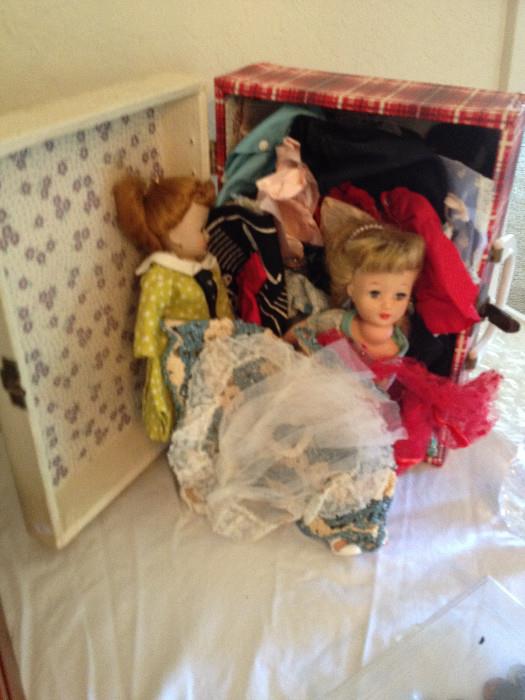 40's antique dolls