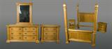 Lot 465:
(6) Piece Pulaski Oak Bedroom Set