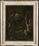 Lot 546:
Narcisse-Virgil Diaz de la Pena Oil Painting