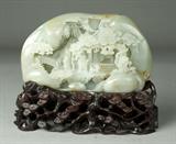 Lot 600:
Large Chinese Qing Jade Boulder