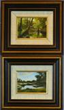 5. Pr. FINELY PAINTED AMERICAN LANDSCAPES