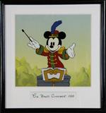 28. DISNEY CELL “THE BAND PLAYER” 1935.
