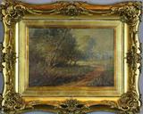 48. CHARLES HENRY GRANT OIL PAINTING ON CANVAS.
