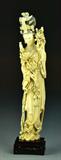 3. Chinese Qing Carved Ivory Beauty