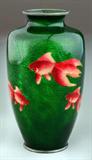 21. Japanese Cloisonné Vase - Meiji Period