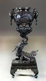 26. A Fine Japanese Meji Period Bronze Censor
