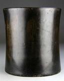 33. Chinese Qing Huanghuali Scroll Pot