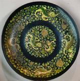 45. Fine & Large Chinese Famille Noir Porcelain Basin