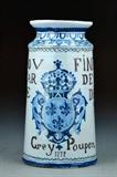 16. Rare 18th C Dijon Mustard French Faience Jar