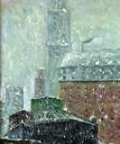 17. Guy Carleton Wiggins Oil Painting On Canvas
