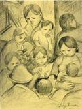 2. A Nice Grouping of Diego Rivera Works on Paper